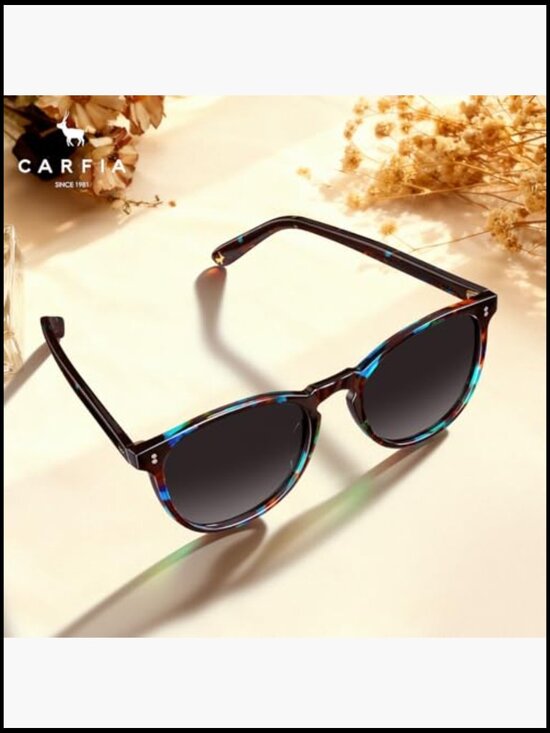 Acetate Polarized Sunglasses for Women Retro Square Sun Glasses UV400 main image 7